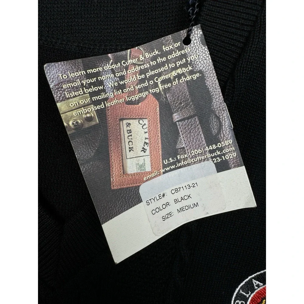 NEW - CUTTER & BUCK CHICAGO BLACKHAWKS ALUMNI Cotton Vest - Men's Medium